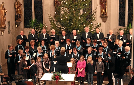 Weihnachtskonzert Hirschau 2011 Liederkranz Hirschau mit Kinderchor